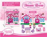 OBL864976 - VILLA WITH PRINCE AND PRINCESS FURNITURE