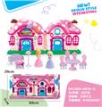 OBL864980 - VILLA WITH PRINCESS FURNITURE (SOUND AND LIGHT)