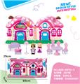 OBL864982 - VILLA WITH PRINCE AND PRINCESS FURNITURE (SOUND AND LIGHT)