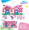 OBL864983 - VILLA WITH HORSE FURNITURE (SOUND AND LIGHT)