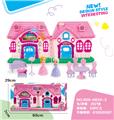 OBL864987 - VILLA WITH PRINCESS FURNITURE (SOUND AND LIGHT)