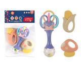 OBL865576 - 可水煮牙咬棒+2款可水煮牙咬摇铃