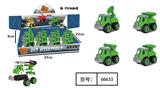 OBL865877 - Dismantling the military vehicle