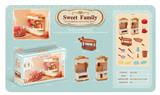 OBL866593 - Kitchen stove Dishwashing table trolley set