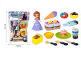 OBL866607 - ICE SNOW PRINCESS (22 PIECE SET OF CAKE AND DESSERT)