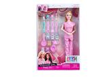 OBL867101 - 11.5-INCH REAL BODY 9-JOINT CASUAL BARBIE WITH BLISTER ACCESSORIES