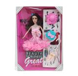 OBL867105 - 11.5 REAL LIVE HAND CASUAL FASHION BARBIE WITH BAG AND HANDBAG AND SKIRT