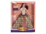 OBL867109 - 11.5 SOLID BODY 12 JOINT WEDDING BARBIE WITH BLISTER ACCESSORIES