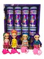 OBL867142 - 6 FULL BODY HAIRDRESSING. BLIND BOX COKE BOTTLE WITH COMB