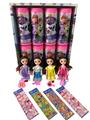OBL867144 - 6 INCH SOFIA COLA BOTTLE, HAIRPIN CAP, SCHOOLBAG, COMB MIRROR AND COLOR STICKER