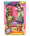 OBL867175 - 10 inch 12 joint real body cave Club doll with comb