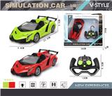 OBL867233 - 1:18敞篷兰博基尼四通遥控车带前灯光（手柄遥控器）