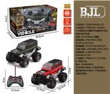 OBL867450 - 1:18路虎卫士越野车四通带灯光红,黄2色