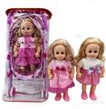OBL867608 - 14 INCH EMPTY DOLL WITH FOUR TONE IC AND IRON TROLLEY