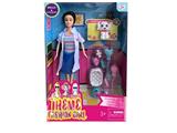 OBL867903 - 11.5-INCH LIVE HAND NURSE BARBIE WITH MEDICAL ACCESSORIES AND PET DOG