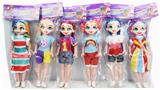 OBL867927 - 9 inches empty handed to beautify hair doll (conventional)
