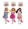 OBL867928 - 11.5 12 JOINT REAL BODY 3D REAL EYES AMY FASHION BARBIE HEART PEACH HAIRPIN