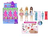 OBL867947 - 11.5-INCH REAL COLOR BARBIE. WITH DIFFERENT SURPRISE ACCESSORIES, DOLL 360 DEGREE ROTATION, 3 RANDOM MIXED 6 PCS