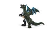 OBL868411 - Single-headed dragon blue
