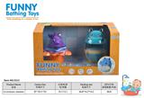 OBL868756 - HIPPO BUBBLE MAKER DOLPHIN STACK CUP