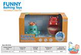 OBL868757 - HIPPO BUBBLE MAKER GREEN OCTOPUS