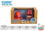 OBL868760 - HIPPO BUBBLE MAKER RED OCTOPUS