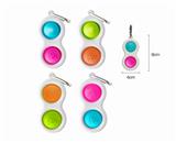 OBL868812 - FINGER BUBBLE KEYCHAIN