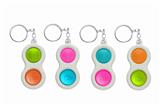 OBL868818 - FINGER BUBBLE KEYCHAIN