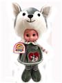 OBL869627 - 19 INCH HUSKY MUSIC DOLL