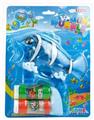 OBL869922 - ELECTRIC CLOWN FISH BUBBLE GUN
