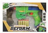 OBL870086 - (NEW PRODUCT AREA) DINOSAUR DEFORMATION SOFT BULLET GUN