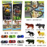 OBL870169 - ANIMAL TRACK SCENE CARPET