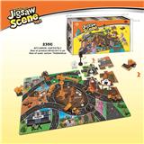 OBL870196 - (新品区)工程拼图合金车套装