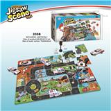 OBL870197 - RESCUE PUZZLE ALLOY CAR SET