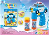 OBL870242 - REAL-COLORED POLICE CAR BUBBLE GUN