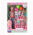 OBL870292 - THE CHILD SLEEPS IN BED WITH BALLOONS