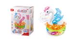 OBL870396 - COLOR BOX ELECTRIC ROTATING SWAN