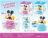 OBL870582 - ELECTRIC 10,000-WAY ROTATING CAKE MICKEY