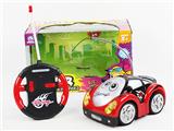 OBL870777 - 四通遥控乌轮灯光卡通车