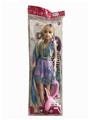 OBL870808 - 11 INCH LONG HORSE TAIL BABE DOLL