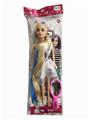 OBL870809 - 11 INCH LONG HORSE TAIL BABE DOLL