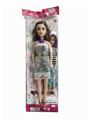 OBL870815 - 11 INCH SHORT SKIRT DOLL