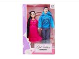OBL870904 - 11.5-INCH FAMILY MALE AND FEMALE PREGNANT WOMEN BARBIE LIVE HAND