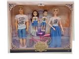 OBL870925 - BARBIE, A FAMILY OF FOUR