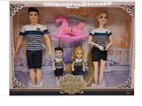 OBL870926 - BARBIE, A FAMILY OF FOUR