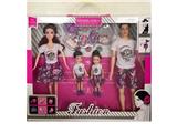 OBL870930 - 11.5-INCH LIVE HAND BARBIE OF FOUR