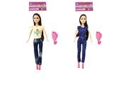 OBL870977 - 11.5-INCH REAL LIVE HAND FASHION CASUAL DRESS PRINCESS BARBIE