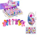 OBL871064 - PLASTIC HORSE WITH STICKERS