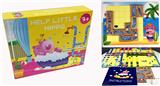 OBL871111 - WOODEN HIPPO BATH GAME