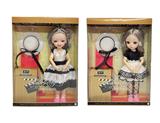 OBL871185 - 12 INCH SOLID 11 JOINT 3D EYE FASHION FAT CHILD DOLL WITH HAT